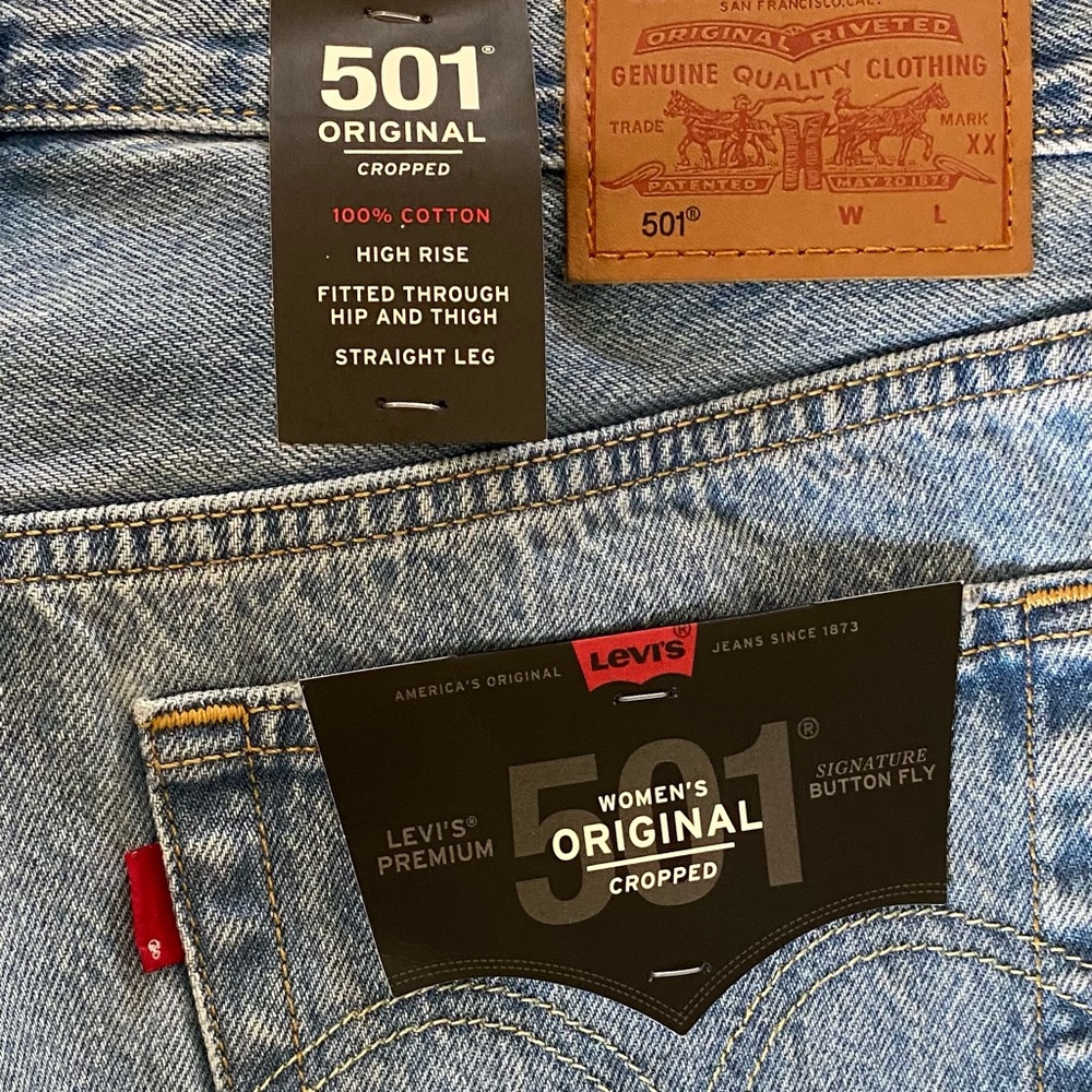 Levi’s Premium Jeans 501 Cropped